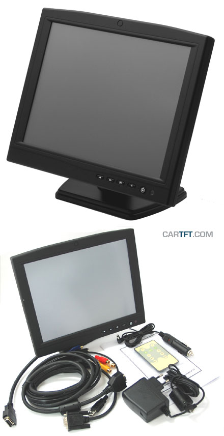 CTF1040-<b>XL-VGA</b> 10.4" TFT - Video - Autodimmer -  Audio [1024x768, LED, 1200:1]