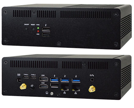 Jetway HBFDF10-45G7-B (Intel Tiger Lake-UP3) [2x USB-C, 4x 4K HDR Display Support]